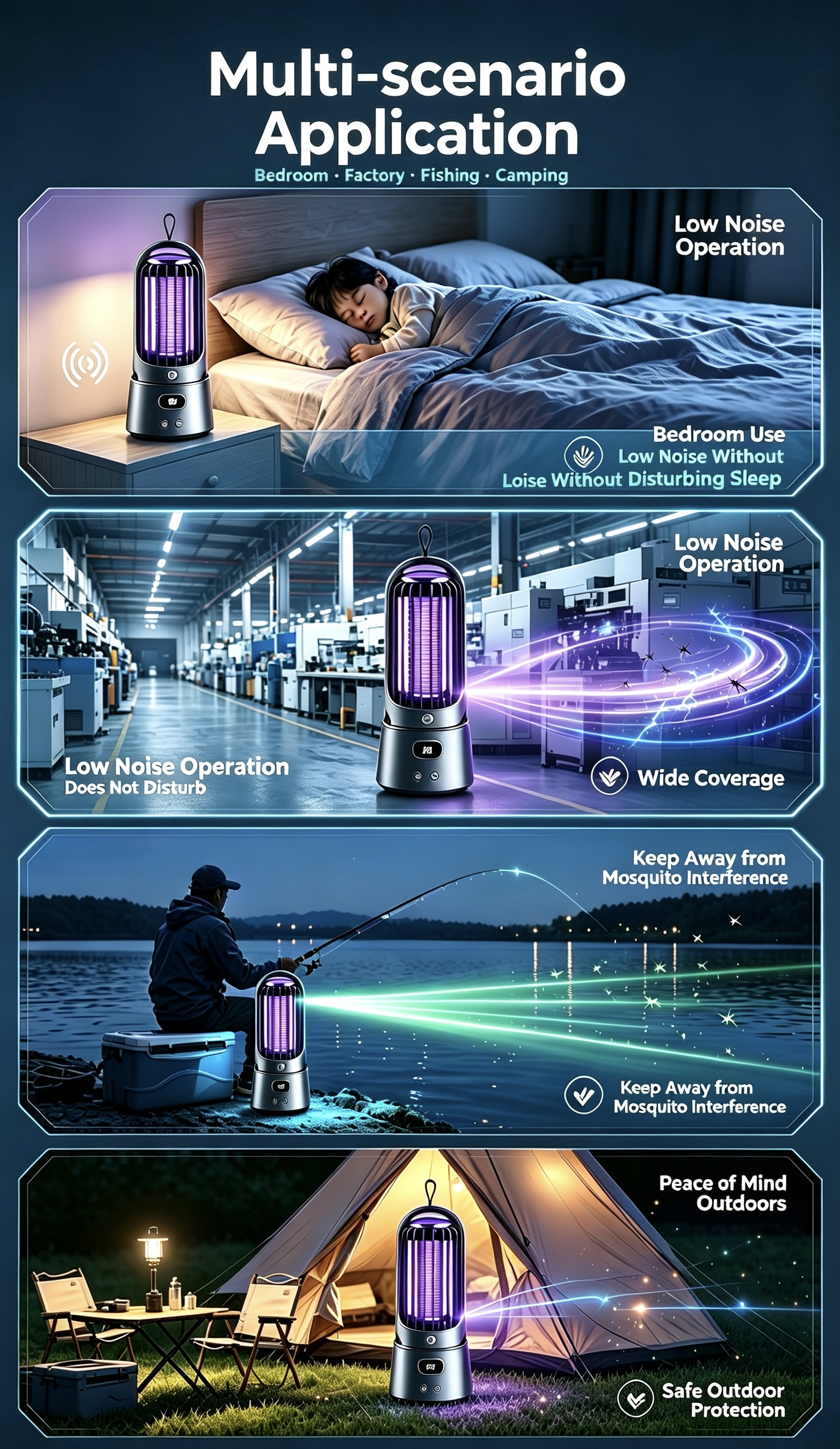 Multi-scenario application poster